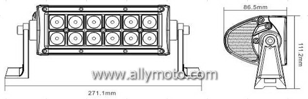 36W LED Light Bar 2007